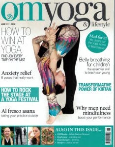 Front cover Om Magazine June 2017 - Asthma